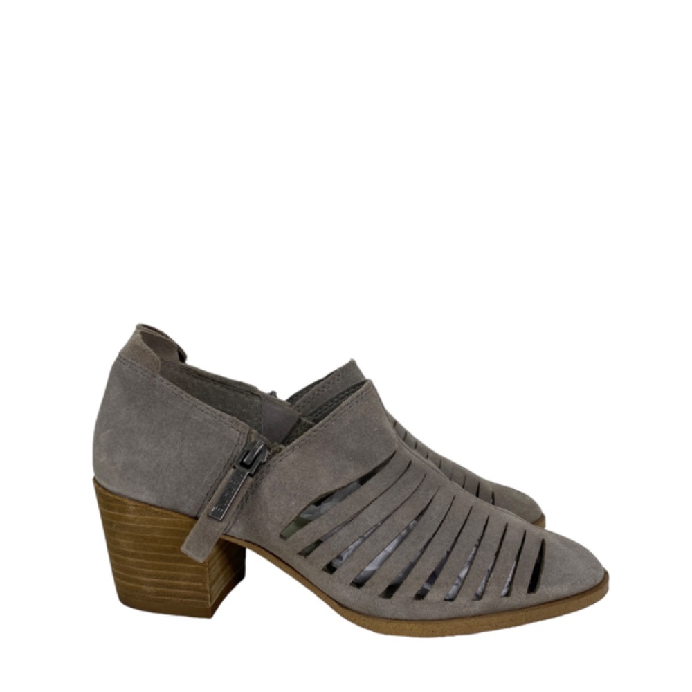 1. State Suede Ankle Bootie Gray Sz. 5.5 - Picture 2 of 16
